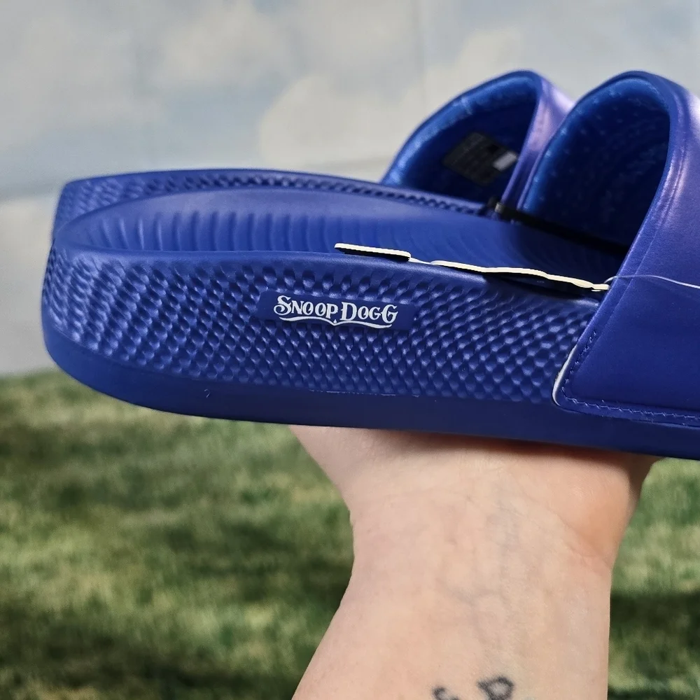 Sketchers x Snoop Dogg | Low Sliders Dr.Bombay Recovery Slides -NWT!